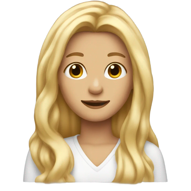 Blonde  emoji