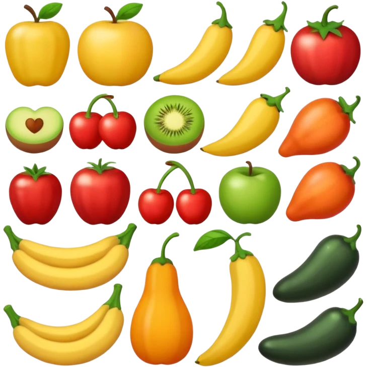 emoji de alimentos saludables emoji