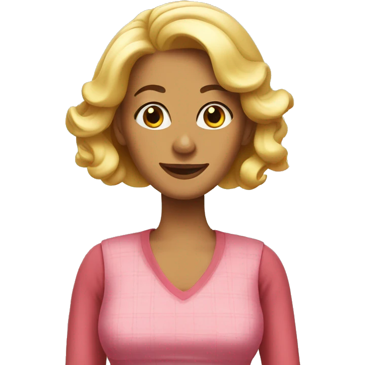 Confident housewife emoji