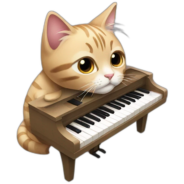 catplayingpiano emoji