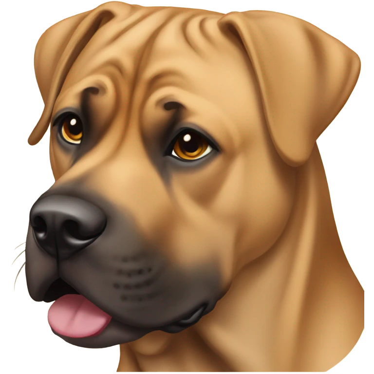 Tan boerboel emoji