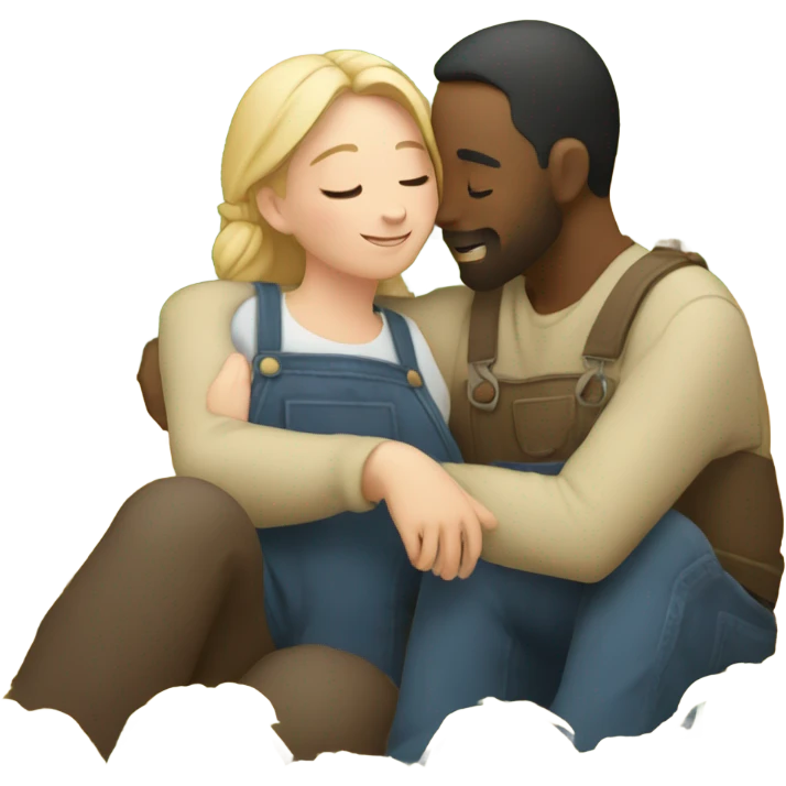 lovers on farm emoji
