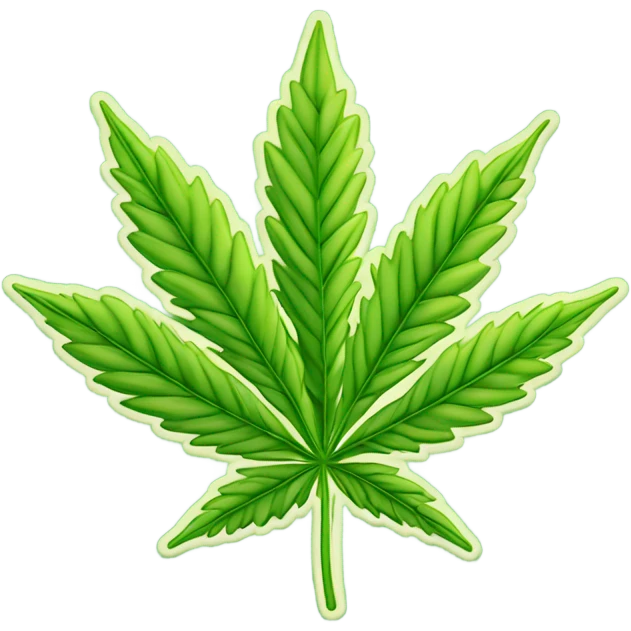 Marijuana leaf emoji