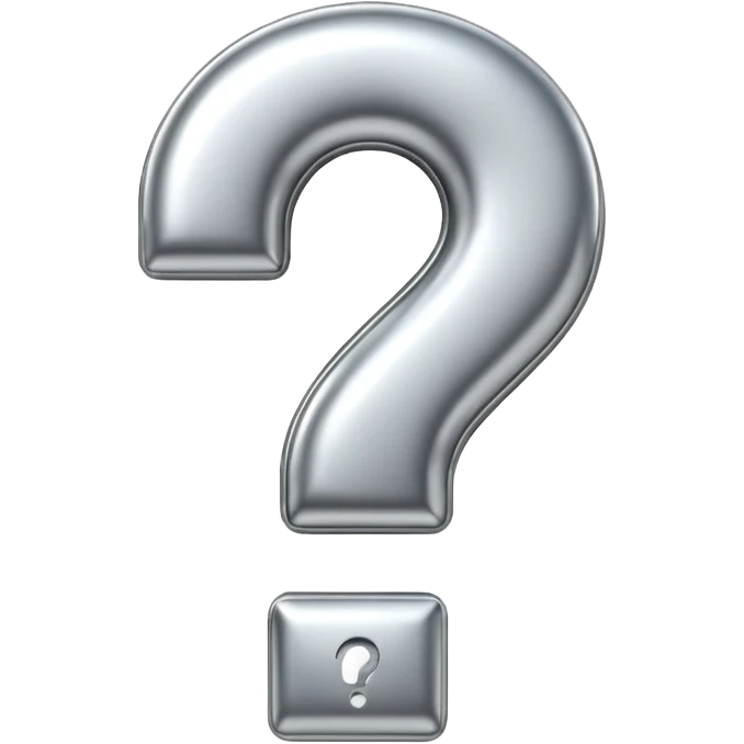 Signo de pregunta emoji