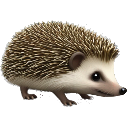 hedgehog on the moon emoji