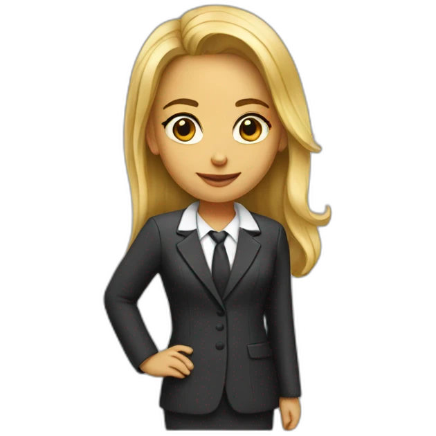 Lawyer girl  emoji