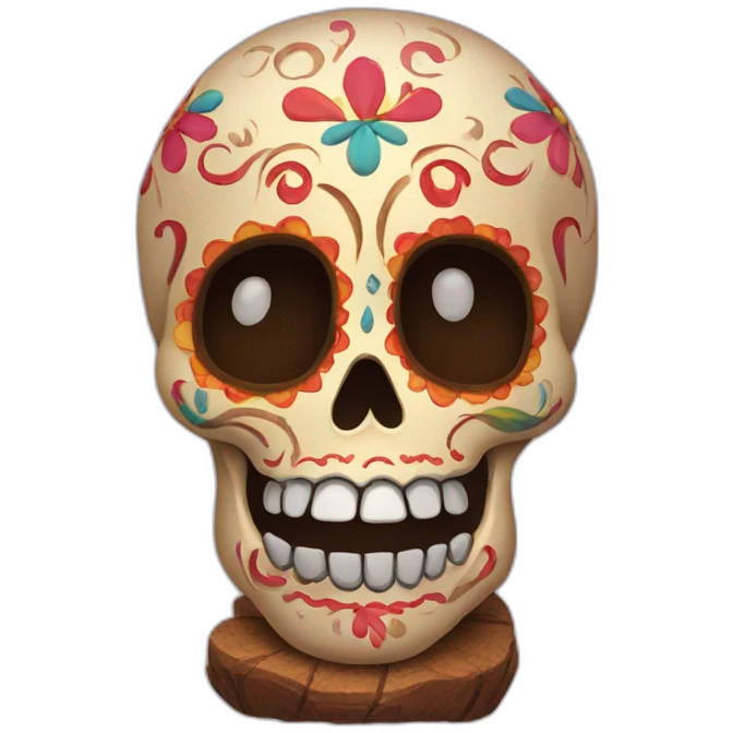 coco sugar skull emoji
