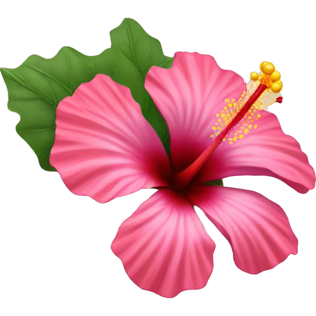 hibiscus flower emoji