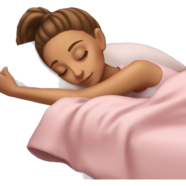 Ariana Grande sleeping emoji