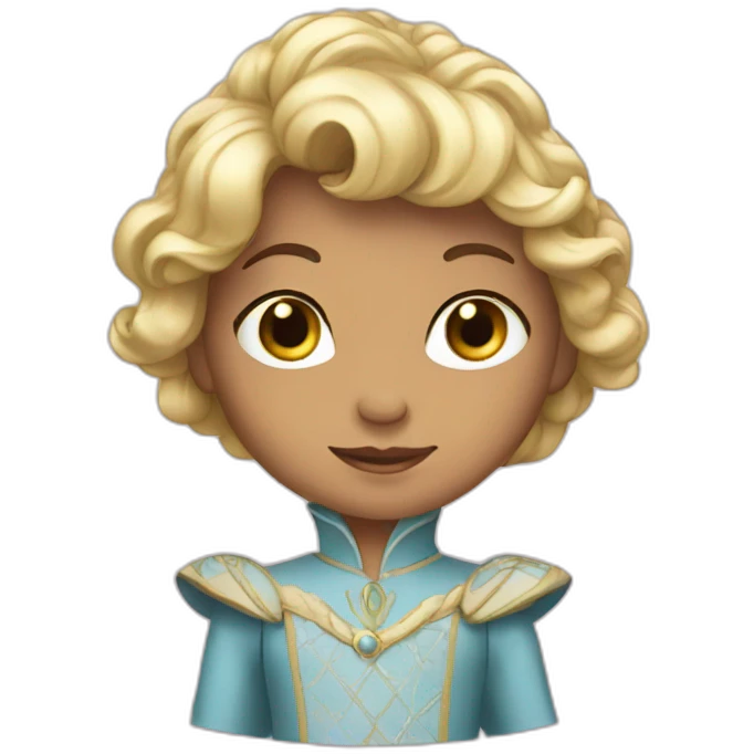 Garçon princesse emoji