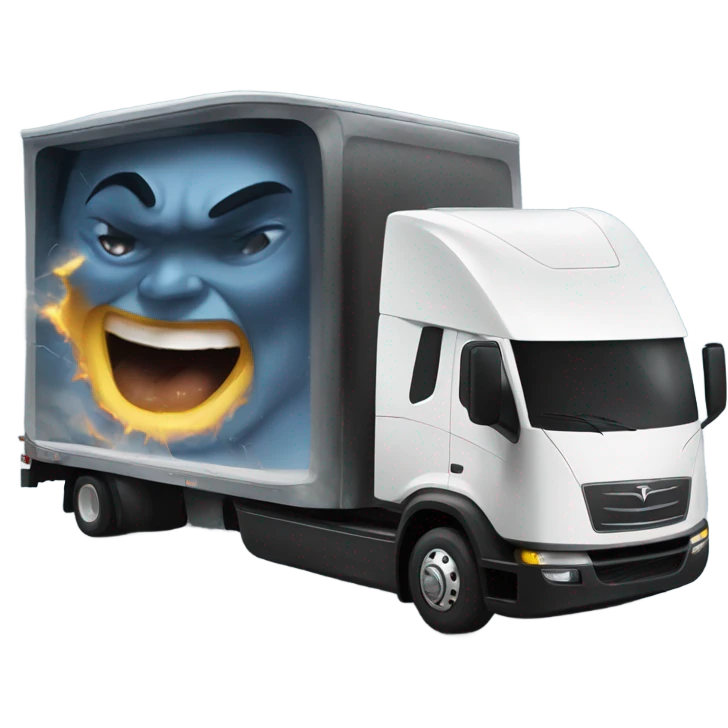elon musk gettin his by tesla truc emoji