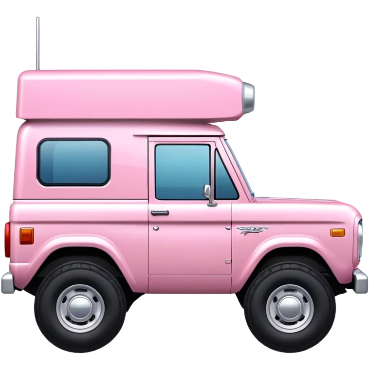 Light pink bronco truck 2025 emoji