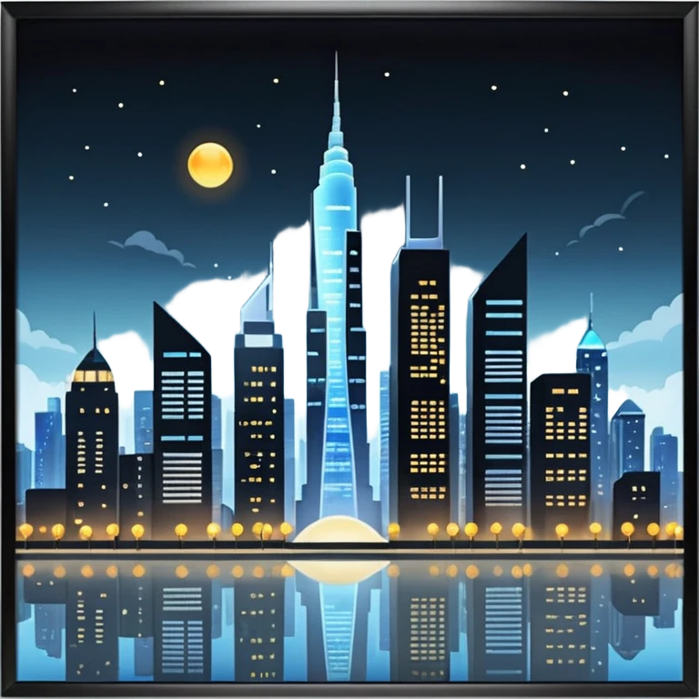 Create for me a square image for use in a Luma Invite, The image is for a hackathon called c0mpuled-4/utaustin: Powering the City. emoji