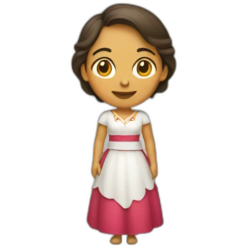 Mujer peliroja emoji
