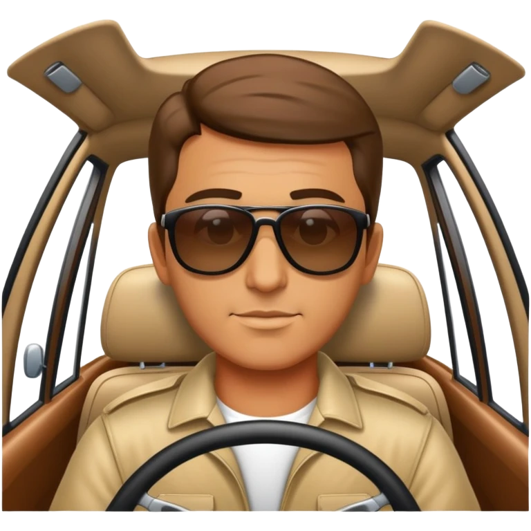 car driver emoji