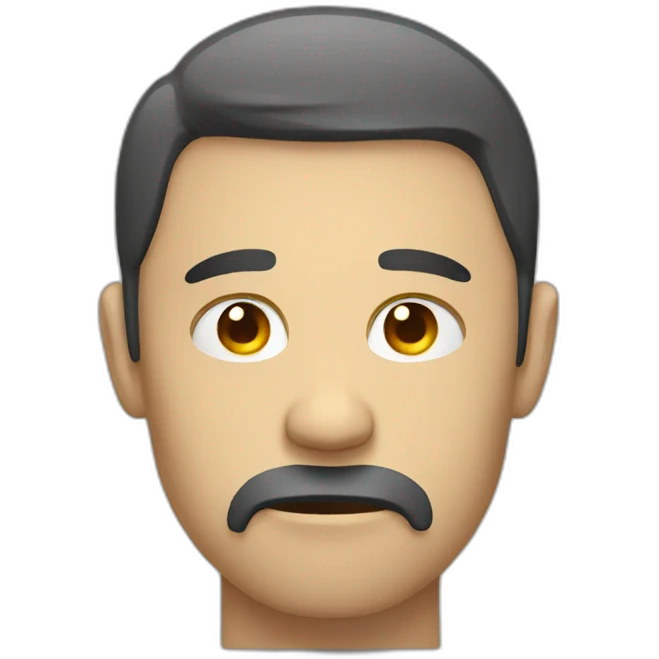 man depressed emoji