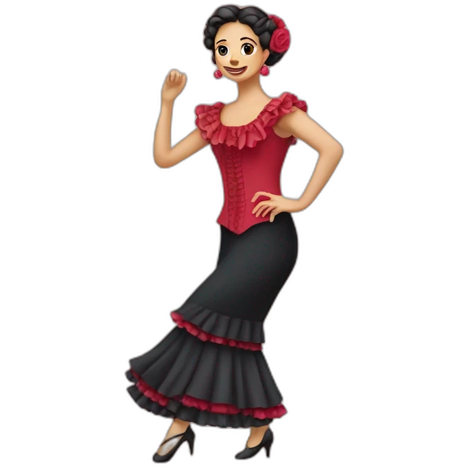 Flamenca emoji