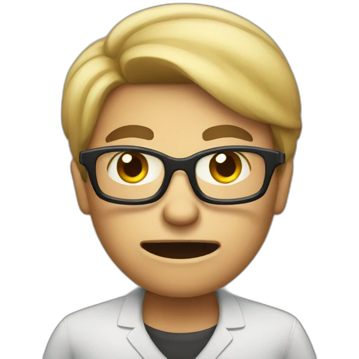 an angry librarian emoji