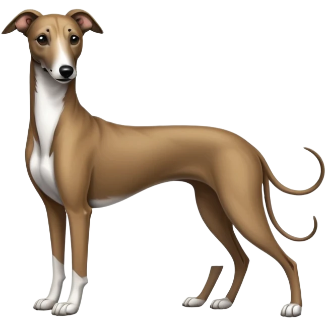 brindle Greyhound emoji