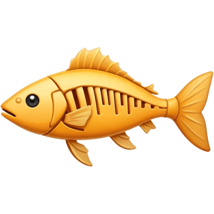 Fish bone emoji