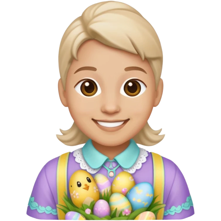 Photo of me for Easter emoji