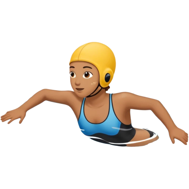 swimming side view emoji