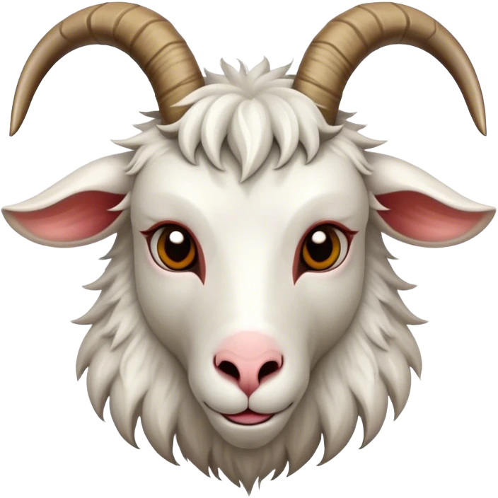 A Humanoid  Goat head emoji