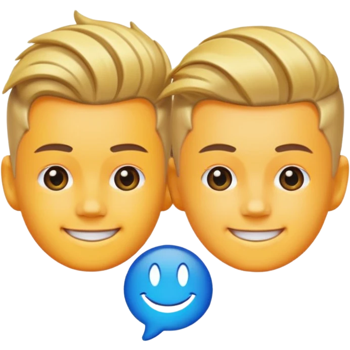 Marcus and martinus logo as an emoji emoji