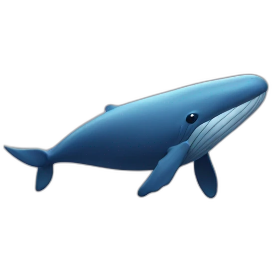 whale in the ocean emoji