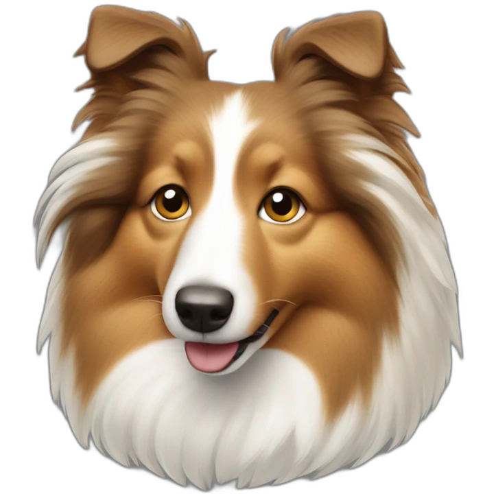 shetland sheepdog emoji