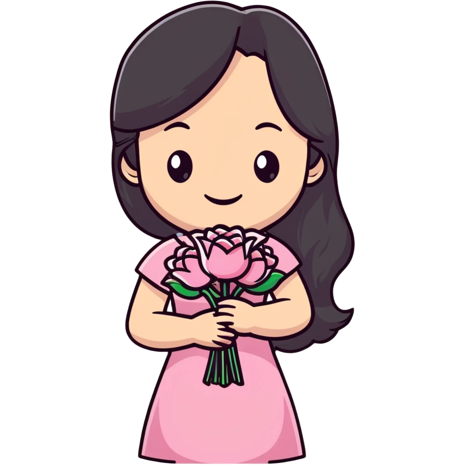 Girly girl emoji