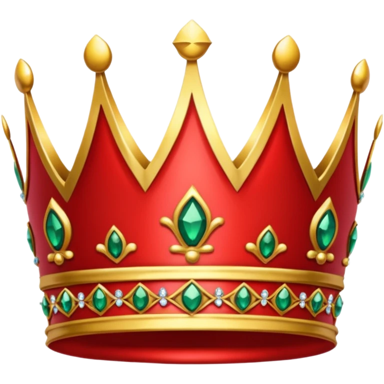 RED Crown King emoji