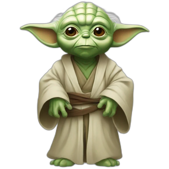 Yoda fait du rodéos  emoji