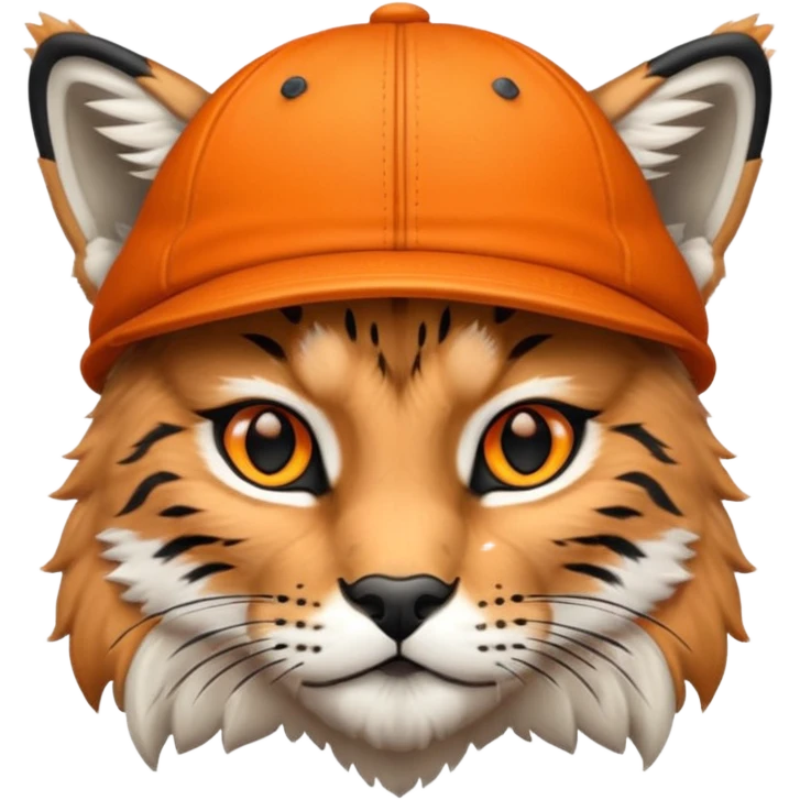 Un lince con gorra  emoji