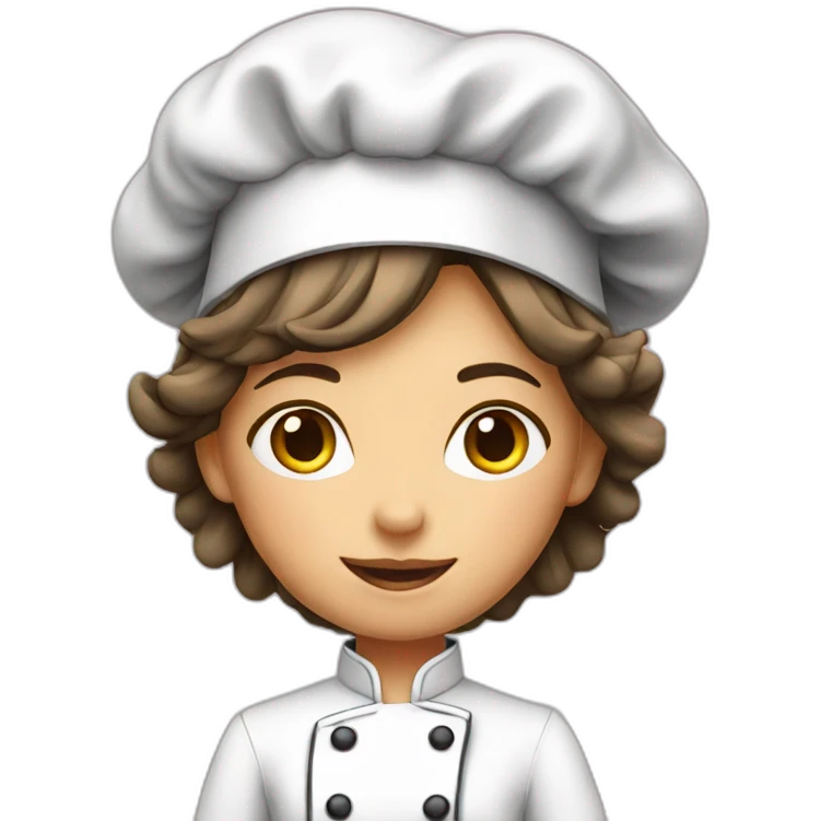 Chef girl emoji