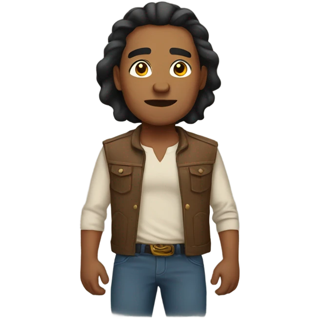 native man strong emoji