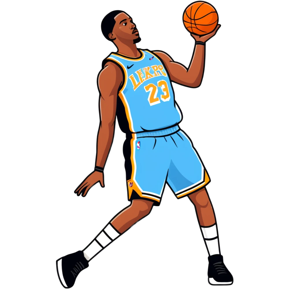 NBA player shooting emoji