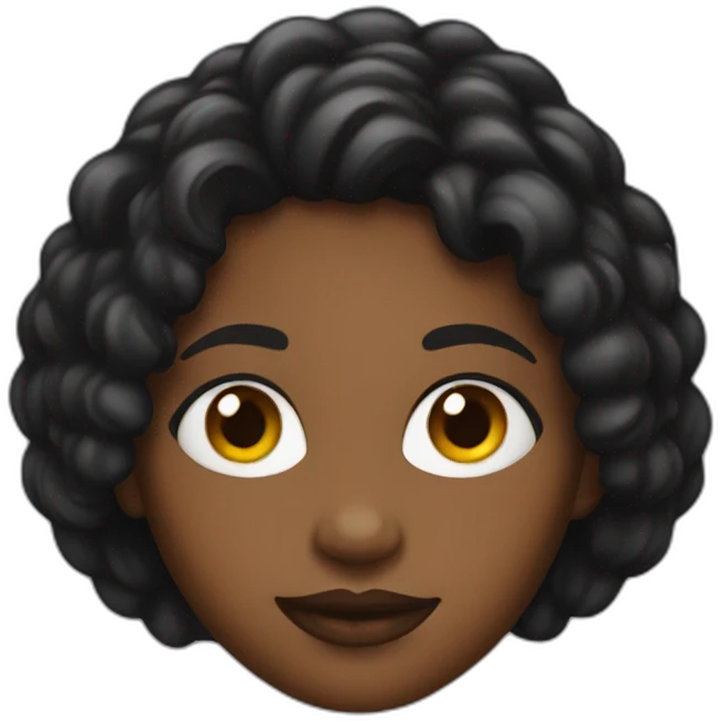 Femme noire  emoji