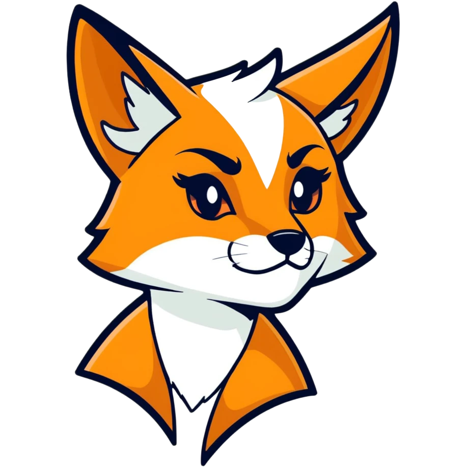 
Vixen face 
 emoji