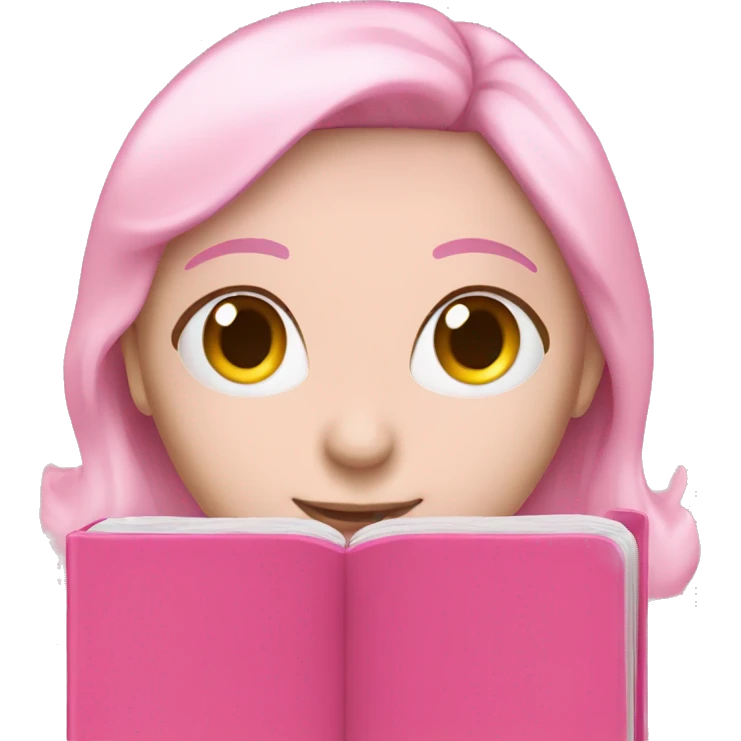 Pink journal  emoji