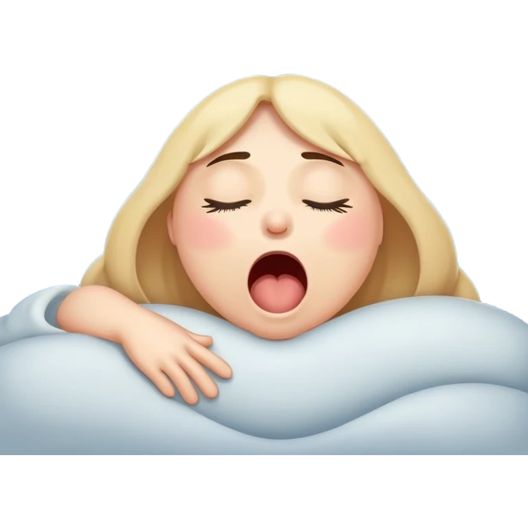 insomnia yawning face emoji with stars and moon, droopy eyelids emoji