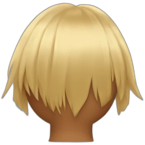 hair from behind emoji