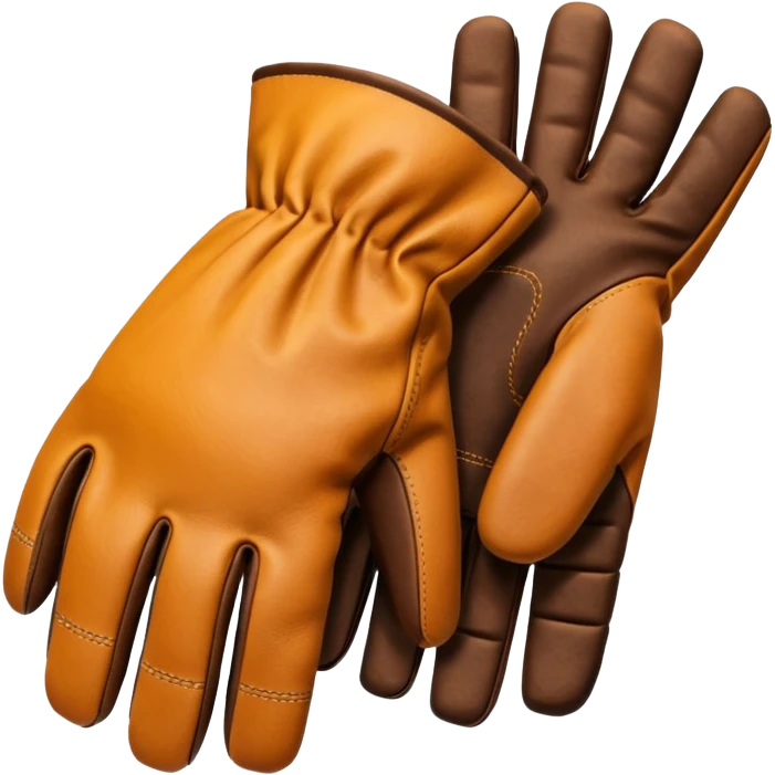 construction gloves 5 fingers emoji