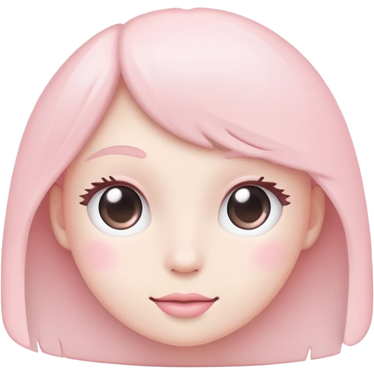Light pink emoji