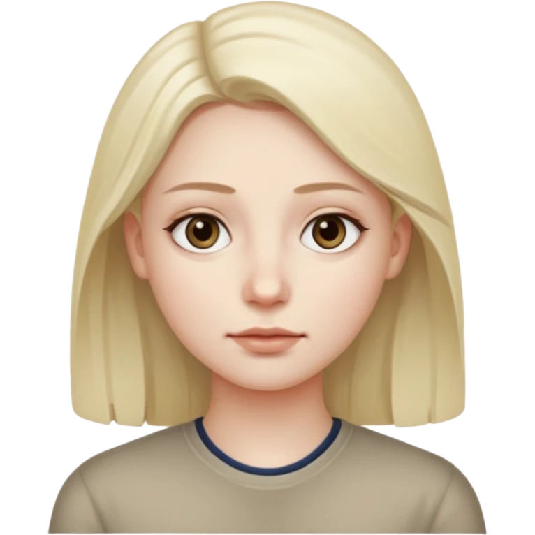 Calm outside crazy inside emoji