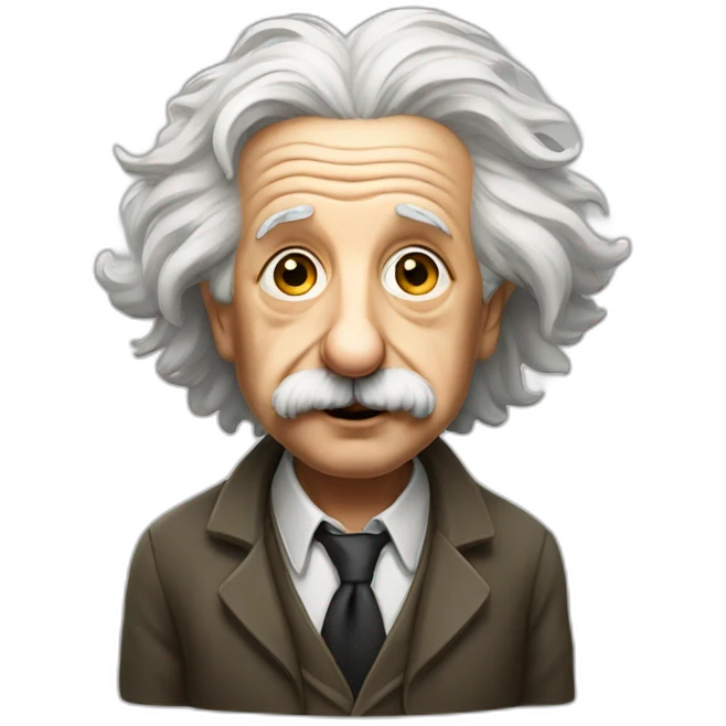 Albert Einstein emoji