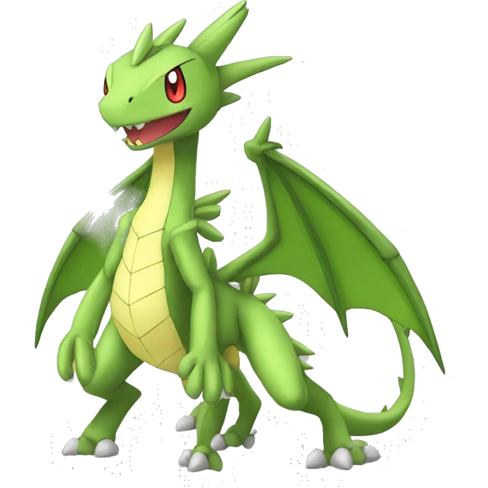  Cool Edgy Scyther-Sceptile-Flygon-Fakemon full body emoji