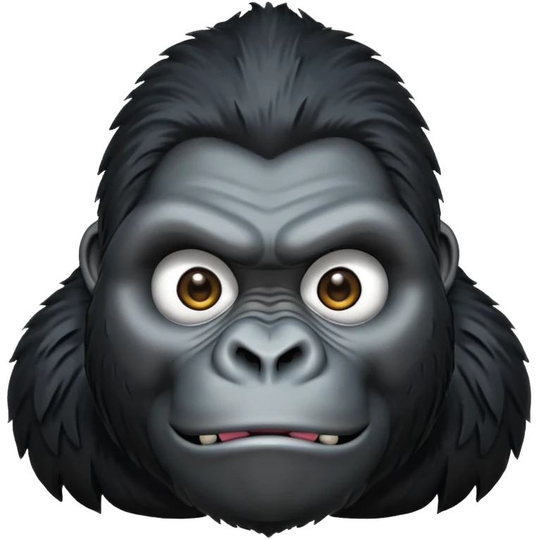 gorilla head emoji