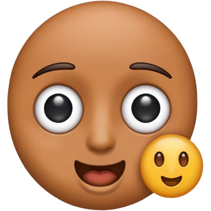 Emoji with googling eyes emoji