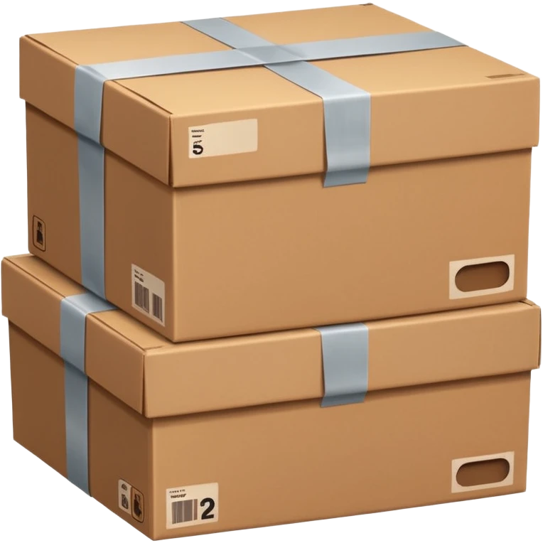 cargando cajas emoji